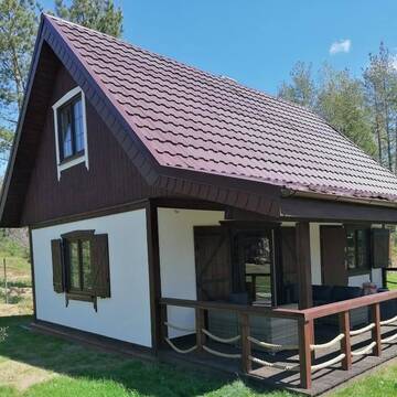 Фото номера Дом с 2 спальнями Дома для отпуска Domek na Kaszubach nad Jeziorem г. Kłodno 14